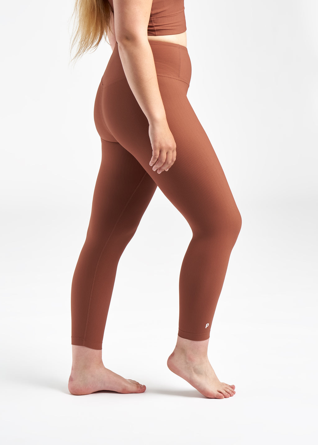 Red cropped leggings on sale